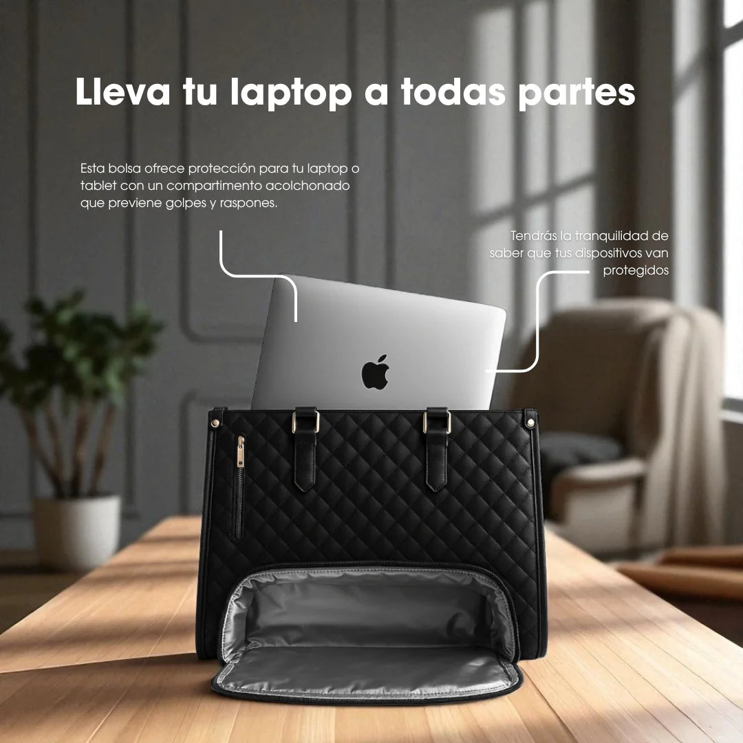 CARTERA 3 EN 1 — Cartera, Lonchera y Portalaptop
