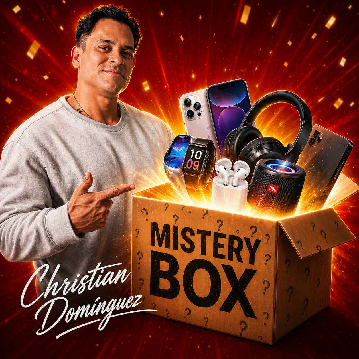 Christian Domínguez  Mystery Box – Stock Limitado