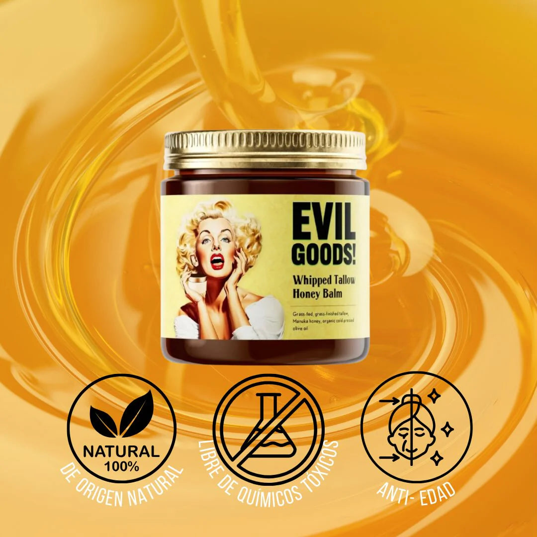 EVIL GOODS – Crema Reparadora Natural con Sebo de Res & Manuka