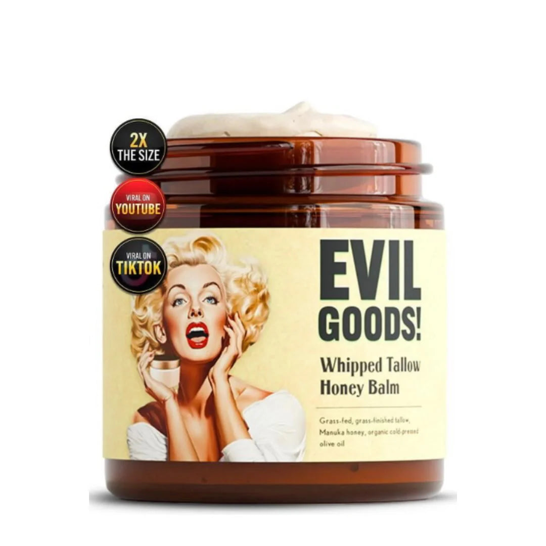 EVIL GOODS – Crema Reparadora Natural con Sebo de Res & Manuka