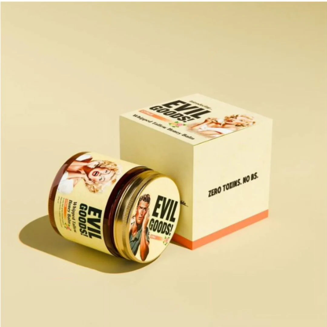 EVIL GOODS – Crema Reparadora Natural con Sebo de Res & Manuka