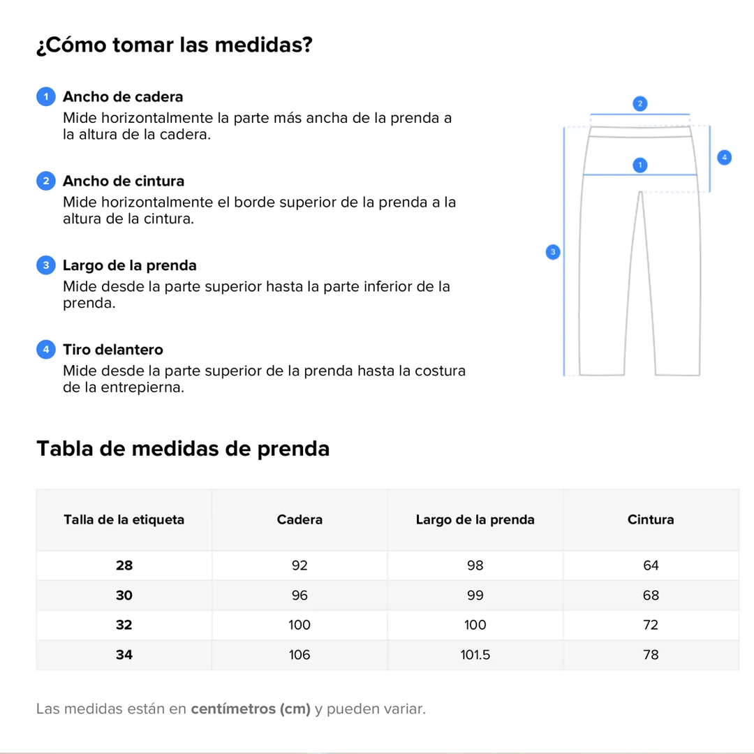 PANTALONES JEAN MODELO SIRENA